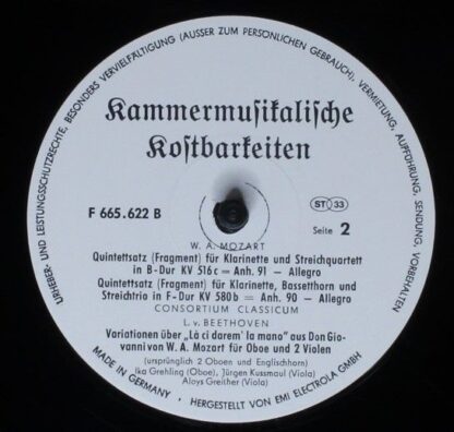 Electrola Gesellschaft m.b.H. F 665 622 - Kammermusikalische Kos - Image 4