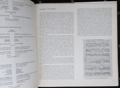 Hungaroton SLPX 11510 - Cantata Profana / Five Hungarian Folk So - Image 2