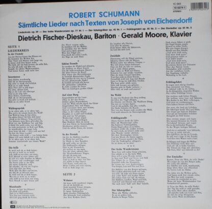 EMI Electrola 1C 065 10 0274 1 - Sämtliche Lieder Nach Texten Vo - Image 2