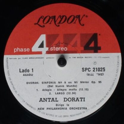 London Records SPC 21025 - New World Symphony - Image 4