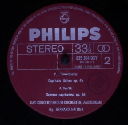 Philips DXY 835 304 - Romeo Und Julia / Capriccio Italien / Sche - Image 4