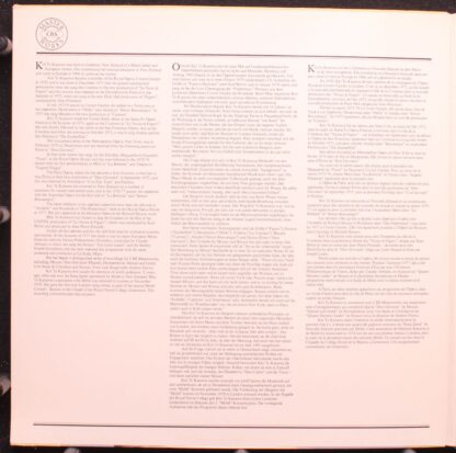 CBS Masterworks 76868 - Récital - Image 2