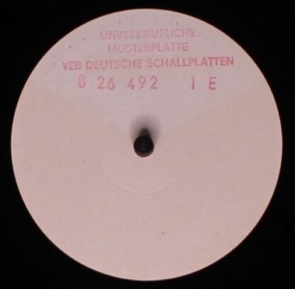 Eterna 8 26 492 - Sinfonie Nr. 4 D-moll Op. 120 / Ouvertüre, Sch