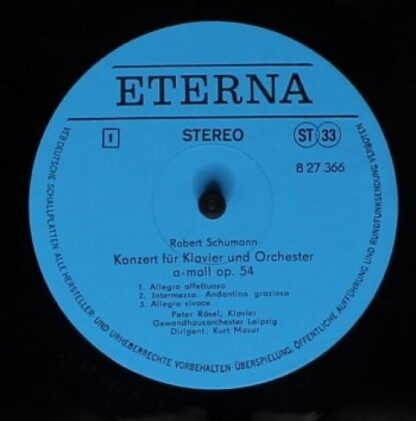 Eterna 8 27 366 - Klavierkonzert A-moll Op. 54, Introduktion Und - Image 3
