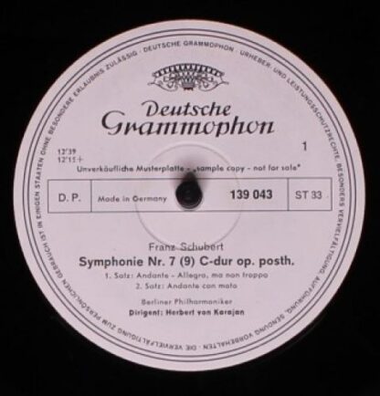 Deutsche Grammophon 139 043 - Symphonie Nr. 7 (9)