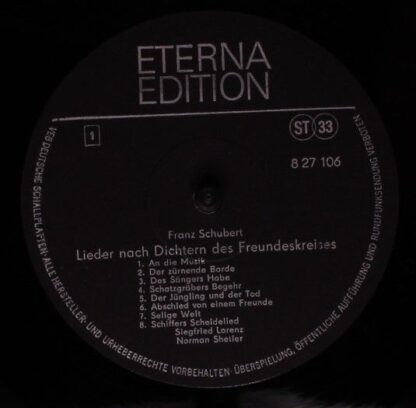 Eterna 8 27 106 - Lieder Nach Dichtern Des Freundeskreises - Image 3