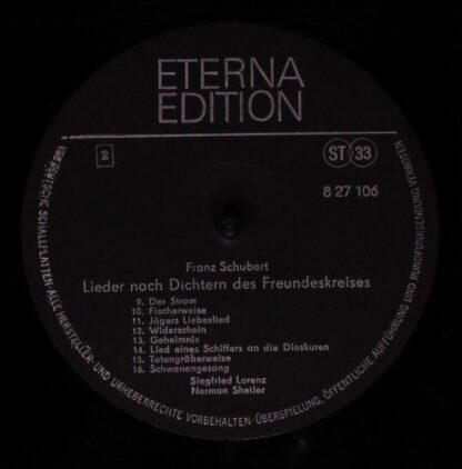 Eterna 8 27 106 - Lieder Nach Dichtern Des Freundeskreises - Image 4
