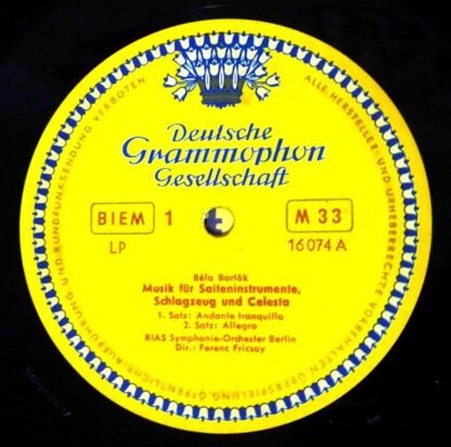 Deutsche Grammophon LP 16 074 - Musik Für Saiteninstrumente, Sch - Image 3