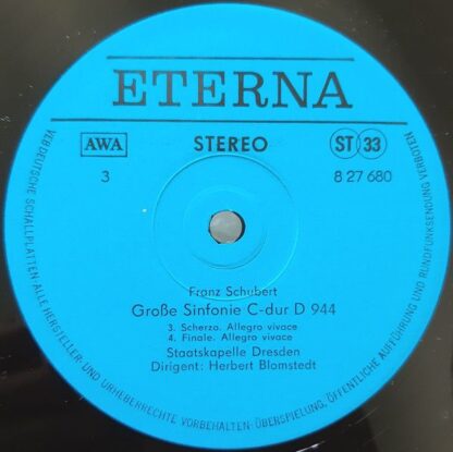 Eterna 8 27 679-680 - Sinfonie C-dur ›Die Große‹ / Sinfonie H-mo - Image 7