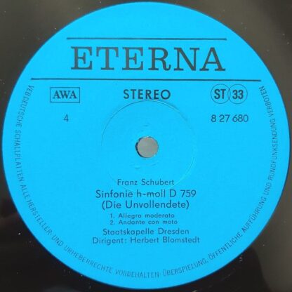 Eterna 8 27 679-680 - Sinfonie C-dur ›Die Große‹ / Sinfonie H-mo - Image 8