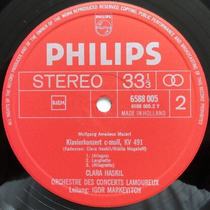 Philips 6733 002 - Hommage A Clara Haskil - Image 3