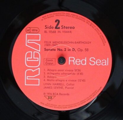 RCA Red Seal RL 11568 - "Arpeggione" Sonata, D. 821 / Sonata In - Image 4