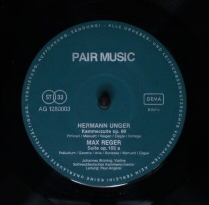 Pair Music AG 1280003 - Schumann - Unger - Reger - Image 4