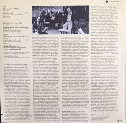 Eurodisc 202 495-366 - Strauss: Burleske / Mendelssohn: Rondo Br - Image 2