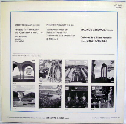 Musik Für Alle ND 605 - Schumann • Cellokonzert Tschaikowsky • R - Image 2