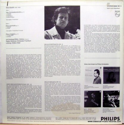 Philips 6500 781 - Vier Orchesterstücke Op. 12 / Zwei Porträts O - Image 4