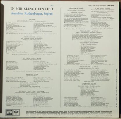 Die Stimme Seines Herrn 1 C 061-28 803 - In Mir Klingt Ein Lied - Image 2