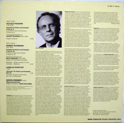 Supraphon 31 394 0 - Gidon Kremer - Image 2
