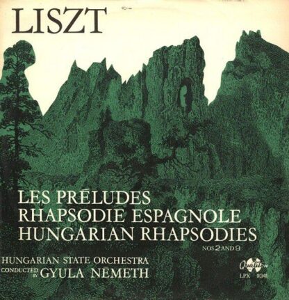 Qualiton LPX 11341 - Les Preludes / Rhapsodie Espagnole / Hungar - Image 2
