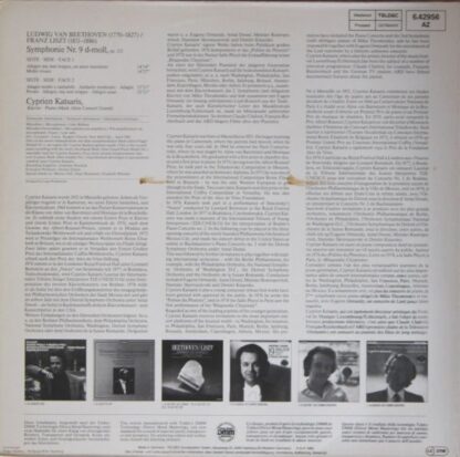 TELDEC 6.42956 AZ - Symphonie Nr.9 D-moll, Op. 125 - Image 2