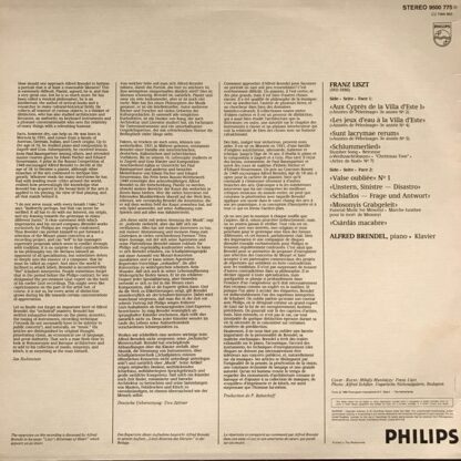 Philips 9500 775 - Late Piano Works - Image 2