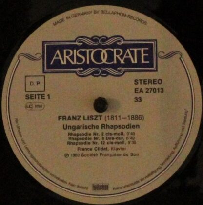 Aristocrate (2) EA 27013 - Ungarische Rhapsodien - Image 5