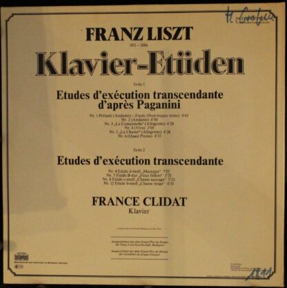 Bellaphon EA 27 015 - Klavier-Etüden - Image 2