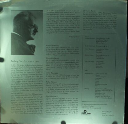 Not On Label 58082/83 - Lieder Nach Texten Von Ludwig Finckh - Image 2