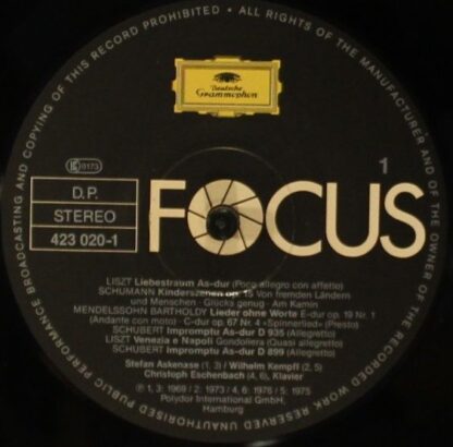 Focus (10) 423 020-1 - Liebestraum - Die Schönsten Klavierstücke - Image 3