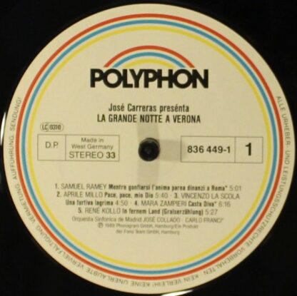 Polyphon 836 449-1 - La Grande Notte A Verona - Image 3
