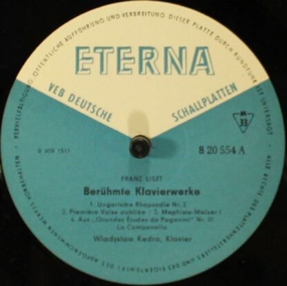 Eterna 8 20 554 - Berühmte Klavierwerke - Image 3