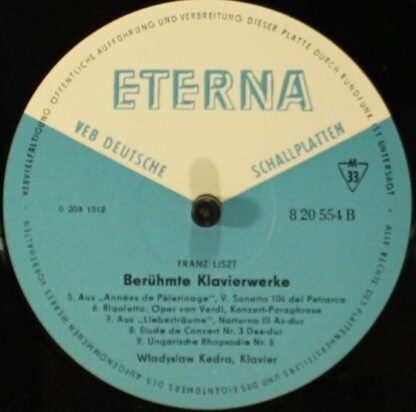 Eterna 8 20 554 - Berühmte Klavierwerke - Image 4