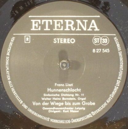 Eterna 8 27 545 - Bergsinfonie · Hunnenschlacht · Von Der Wiege - Image 4