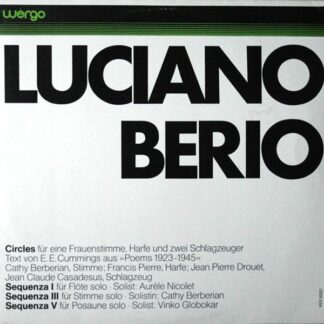 WERGO WER 60021 - Circles · Sequenza I, III, V