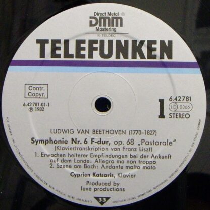 Telefunken 6.42781 AZ - Symphonie Nr. 6 "Pastorale" - Image 2