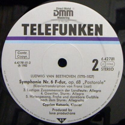 Telefunken 6.42781 AZ - Symphonie Nr. 6 "Pastorale" - Image 3