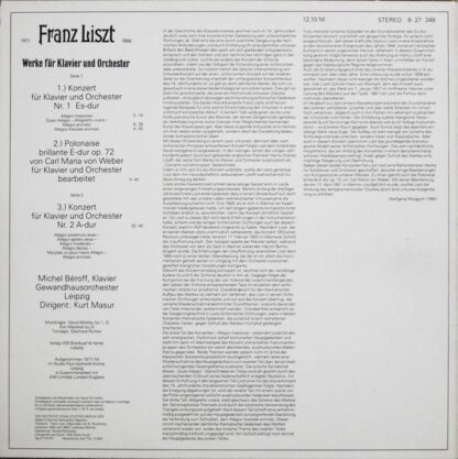 Eterna 8 27 348 - Werke Für Klavier Und Orchester - Die Klavierk - Image 2