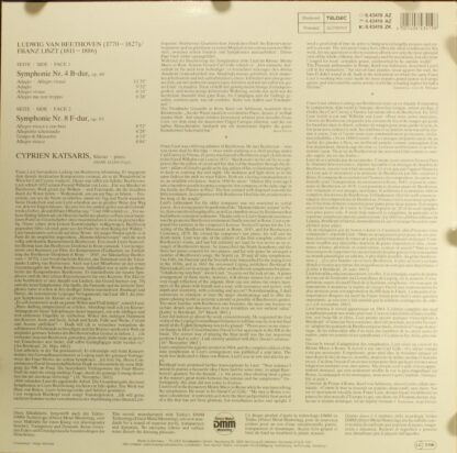 TELDEC 6.43419 AZ - Symphonien Nr. 4 & 8 - Image 2