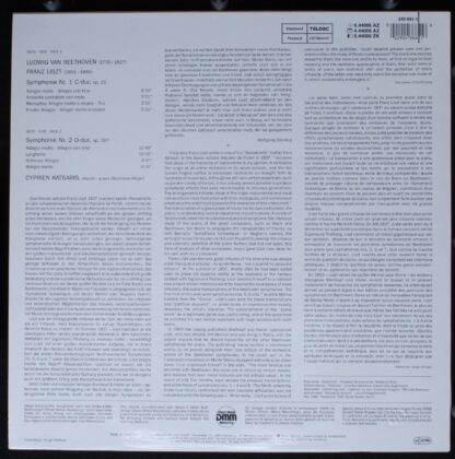 TELDEC 6.44006 - Symphonien 1 & 2 - Image 2