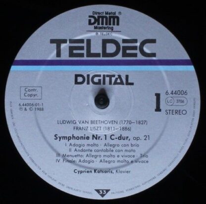 TELDEC 6.44006 - Symphonien 1 & 2 - Image 3