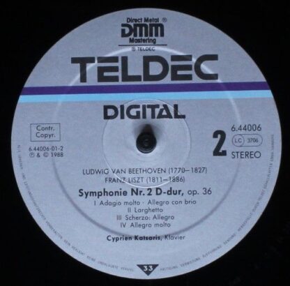 TELDEC 6.44006 - Symphonien 1 & 2 - Image 4