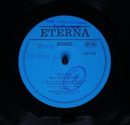 Eterna 8 27 478/479 - Eine Faust-Sinfonie / Zwei Episoden Aus Le - Image 5