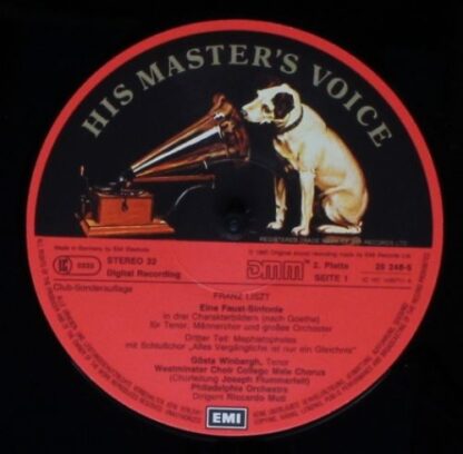 EMI Digital 26 248-5 - Eine Faust-Sinfonie / Les Préludes - Image 7