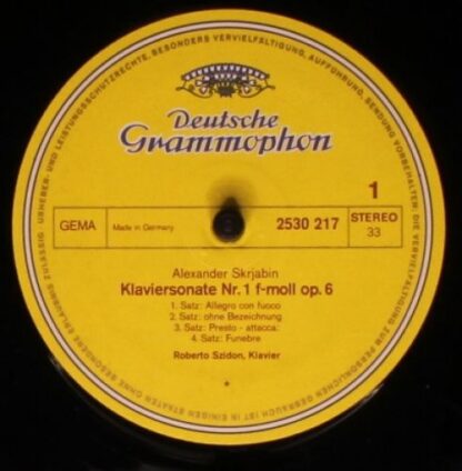 Deutsche Grammophon 2707 058 - Piano Sonatas Nos. 1-3. 2 Jugend- - Image 5