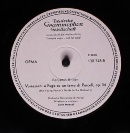 Deutsche Grammophon 138 748 - Pierino E Il Lupo  Guida Del Giov - Image 2