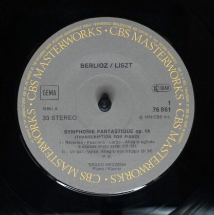 CBS 76861 - Symphonie Fantastique (Transcription For Piano) - Image 5