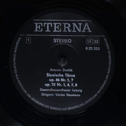Eterna 8 25 553 - Antonín Dvořák/ Johannes Brahms/ Gewandhausorc - Image 3