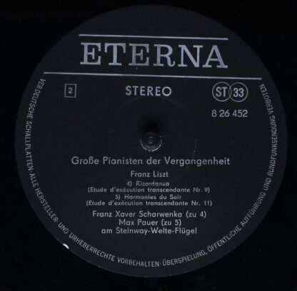 Eterna 8 26 452 - Pugno, Scharwenka, Carreño, Paderewski, Pauer - Image 4