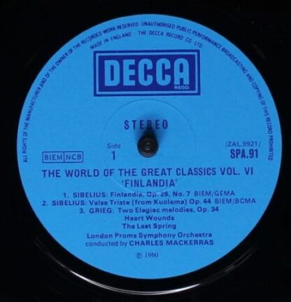 DECCA SPA 91 - The London Proms Symphony OrchestraConducted By S - Image 3