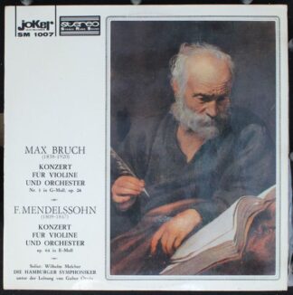 Joker (2) SM 1007 - Max Bruch - Konzert Für Violine Und Orcheste